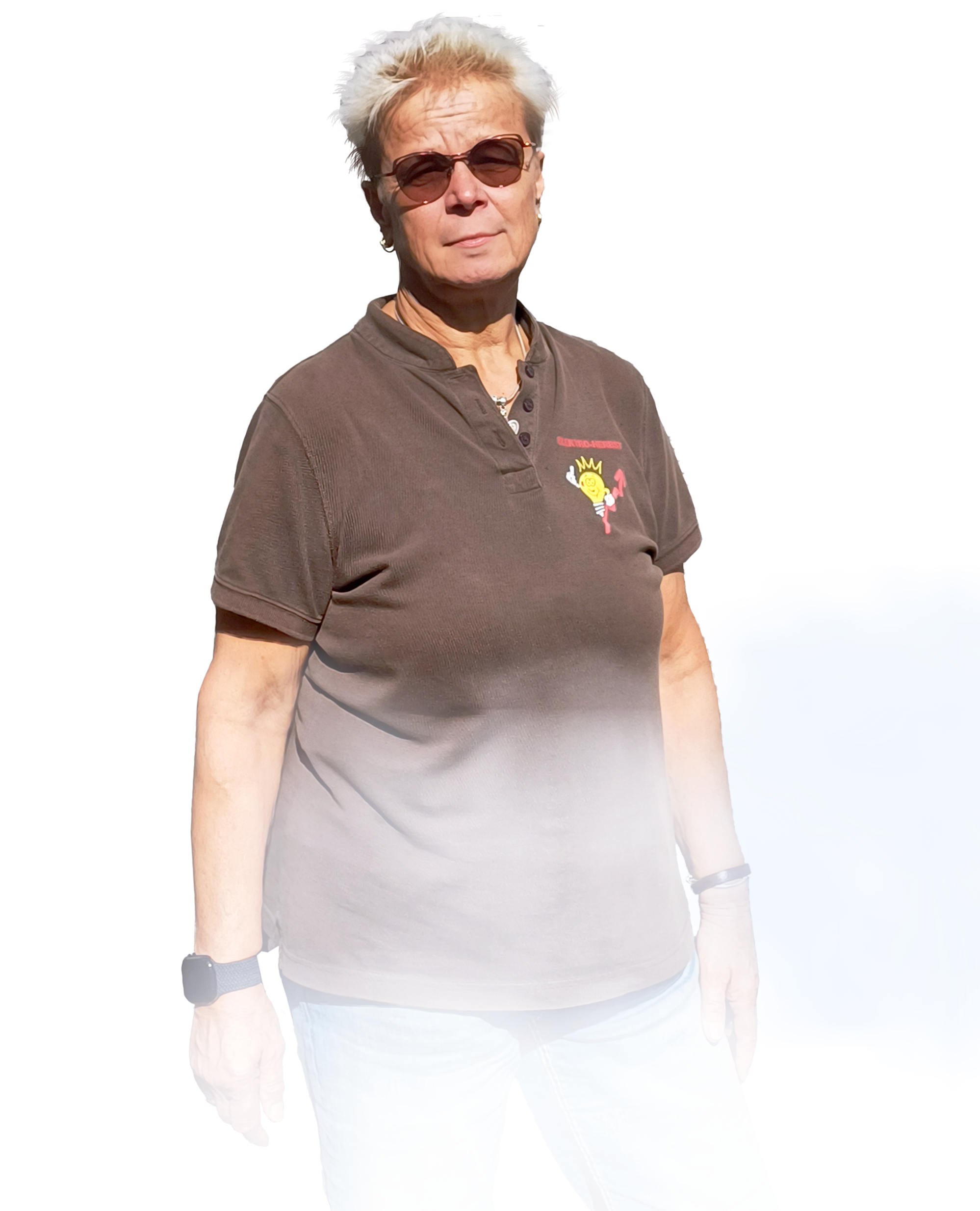 Elektro-Heike Teammitglied mit Werkzeug